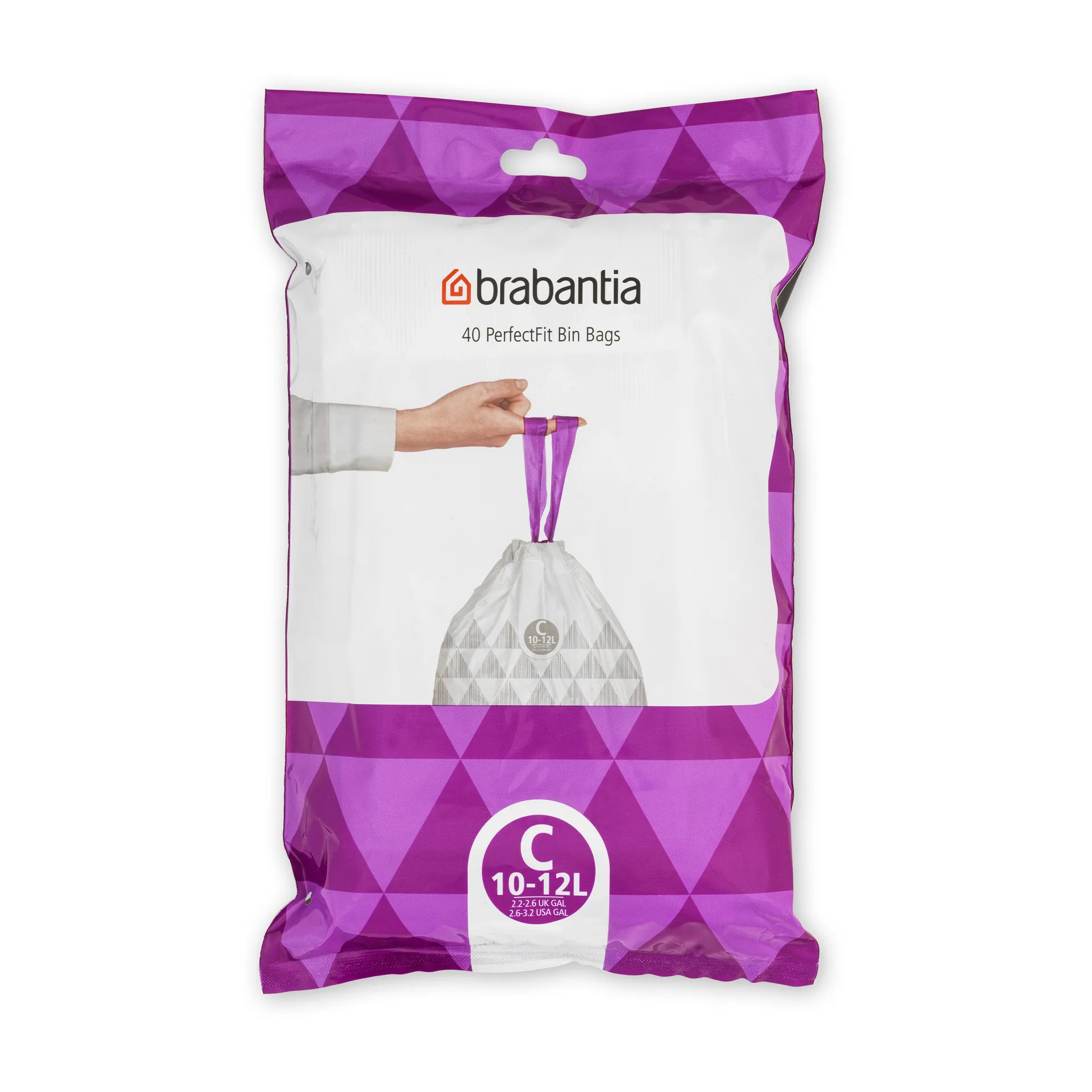 브라반티아 퍼펙트핏 웨이스트 백 40개, 10-12 liter Brabantia | 브라반티아