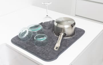 싱크사이드 접시 매트 마이크로파이버 47x40 cm - Dark grey - Brabantia | 브라반티아