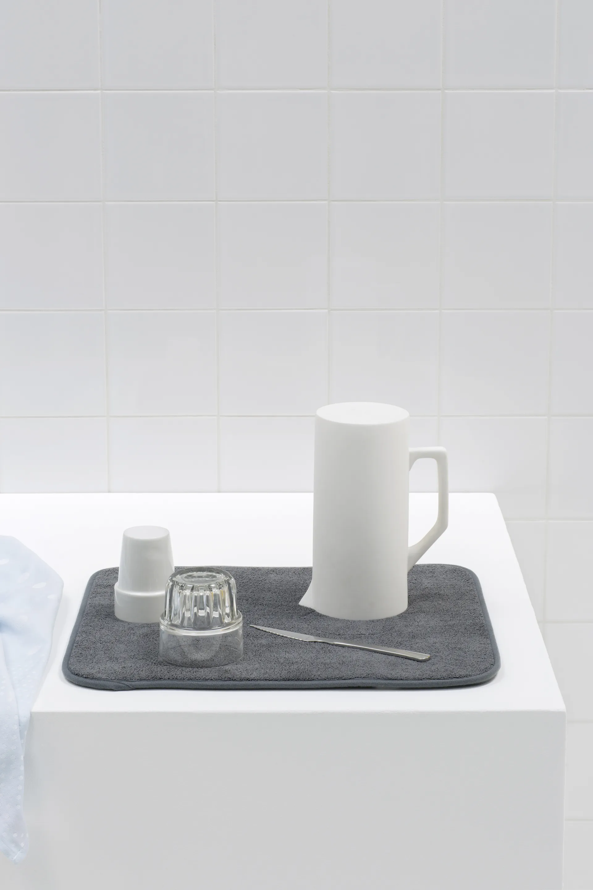 싱크사이드 접시 매트 마이크로파이버 47x40 cm, Dark grey Brabantia | 브라반티아