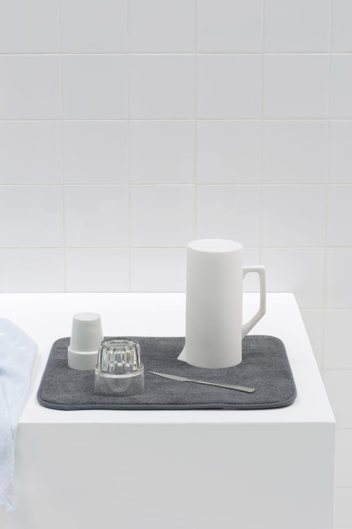 싱크사이드 접시 매트 마이크로파이버 47x40 cm, Dark grey Brabantia | 브라반티아