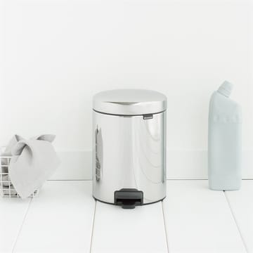 뉴 아이콘 페달 빈 휴지통 5 리터 - brilliant steel - Brabantia | 브라반티아