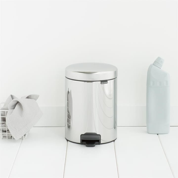 뉴 아이콘 페달 빈 휴지통 5 리터, brilliant steel Brabantia | 브라반티아