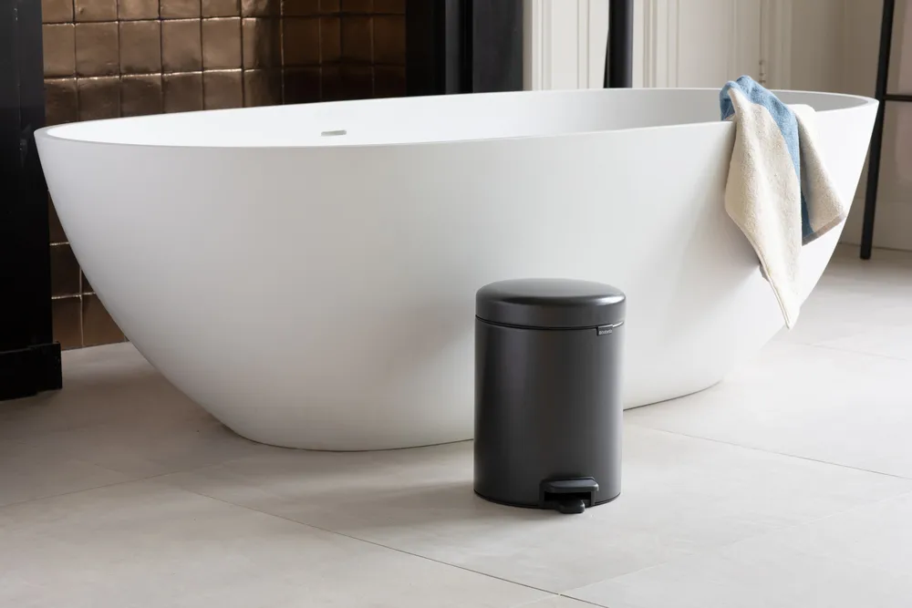 뉴 아이콘 페달 빈 휴지통 5 리터, Confident grey Brabantia | 브라반티아