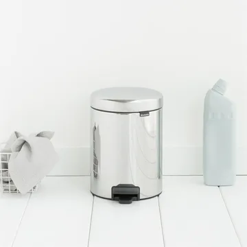 뉴 아이콘 페달 빈 휴지통 5 L - brilliant steel - Brabantia | 브라반티아