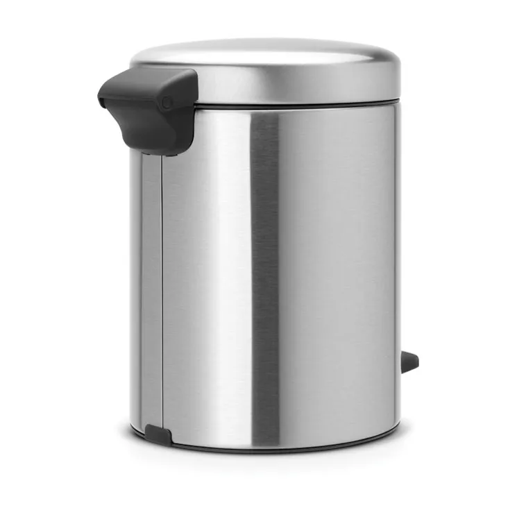 뉴 아이콘 페달 빈 휴지통 5 L, Matt steel fingerprint proof Brabantia | 브라반티아