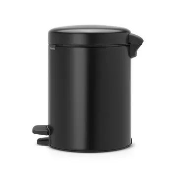 뉴 아이콘 페달 빈 휴지통 5 L - matte black - Brabantia | 브라반티아