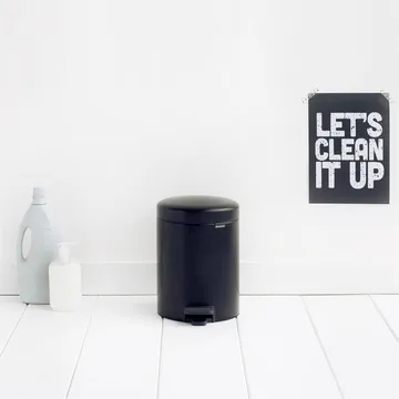 뉴 아이콘 페달 빈 휴지통 5 L - matte black - Brabantia | 브라반티아