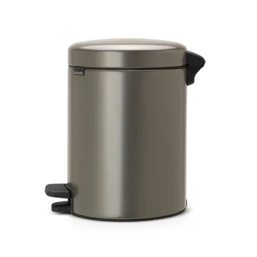 뉴 아이콘 페달 빈 휴지통 5 L - platinum - Brabantia | 브라반티아