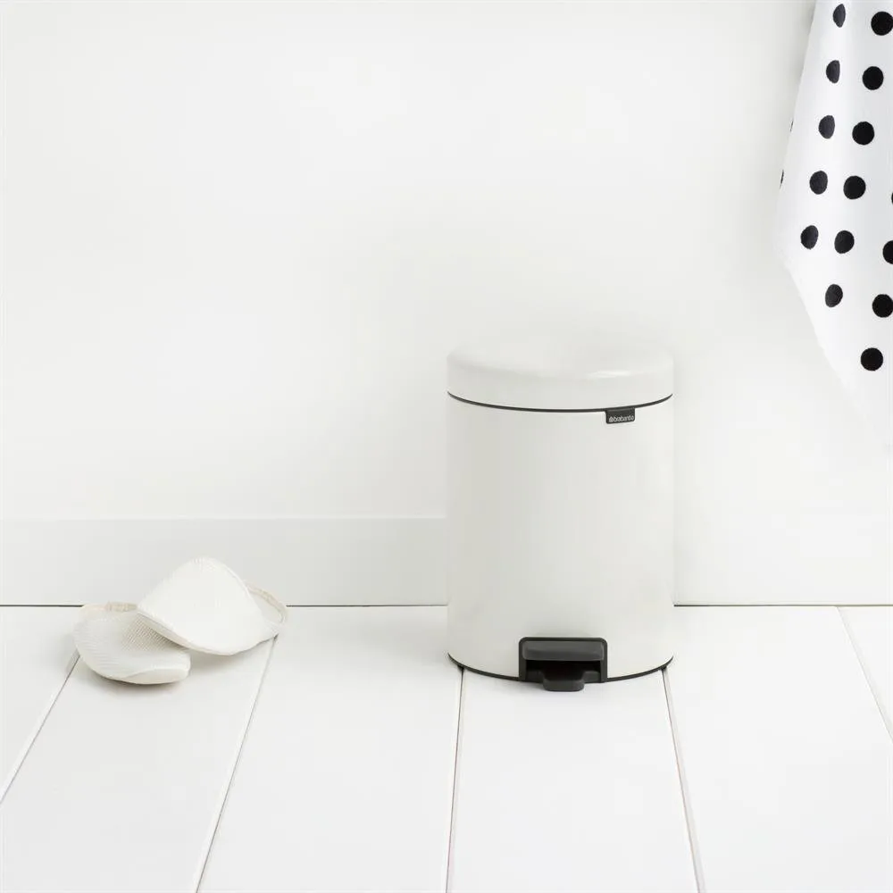 뉴 아이콘 페달 빈 휴지통 5 L, white Brabantia | 브라반티아