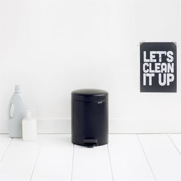 뉴 아이콘 페달 빈 휴지통 5 리터 - matte black - Brabantia | 브라반티아