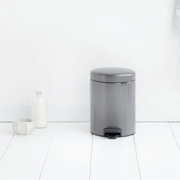 뉴 아이콘 페달 빈 휴지통 5 리터 - platinum - Brabantia | 브라반티아