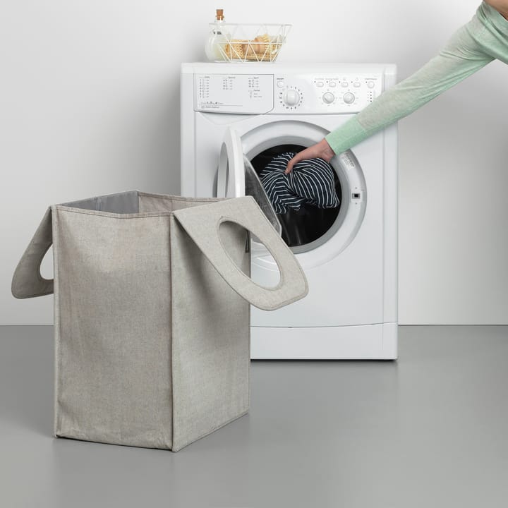 브라반티아 세탁 백 패브릭 직사각 55 리터, light grey Brabantia | 브라반티아