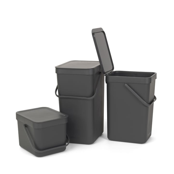 소트 & 고 휴지통 6 l., grey Brabantia | 브라반티아