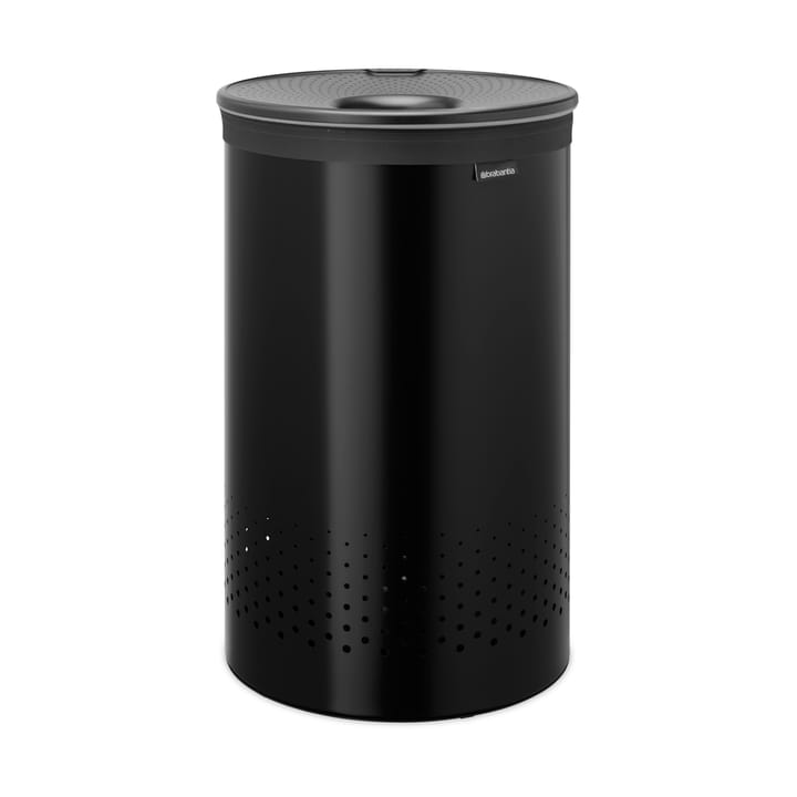 브라반티아 세탁 바구니 플라스틱 뚜껑 60 L - Matte black - Brabantia | 브라반티아