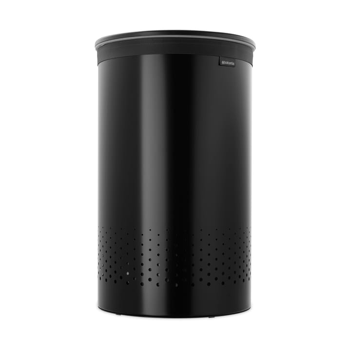 브라반티아 세탁 바구니 플라스틱 뚜껑 60 L - Matte black - Brabantia | 브라반티아