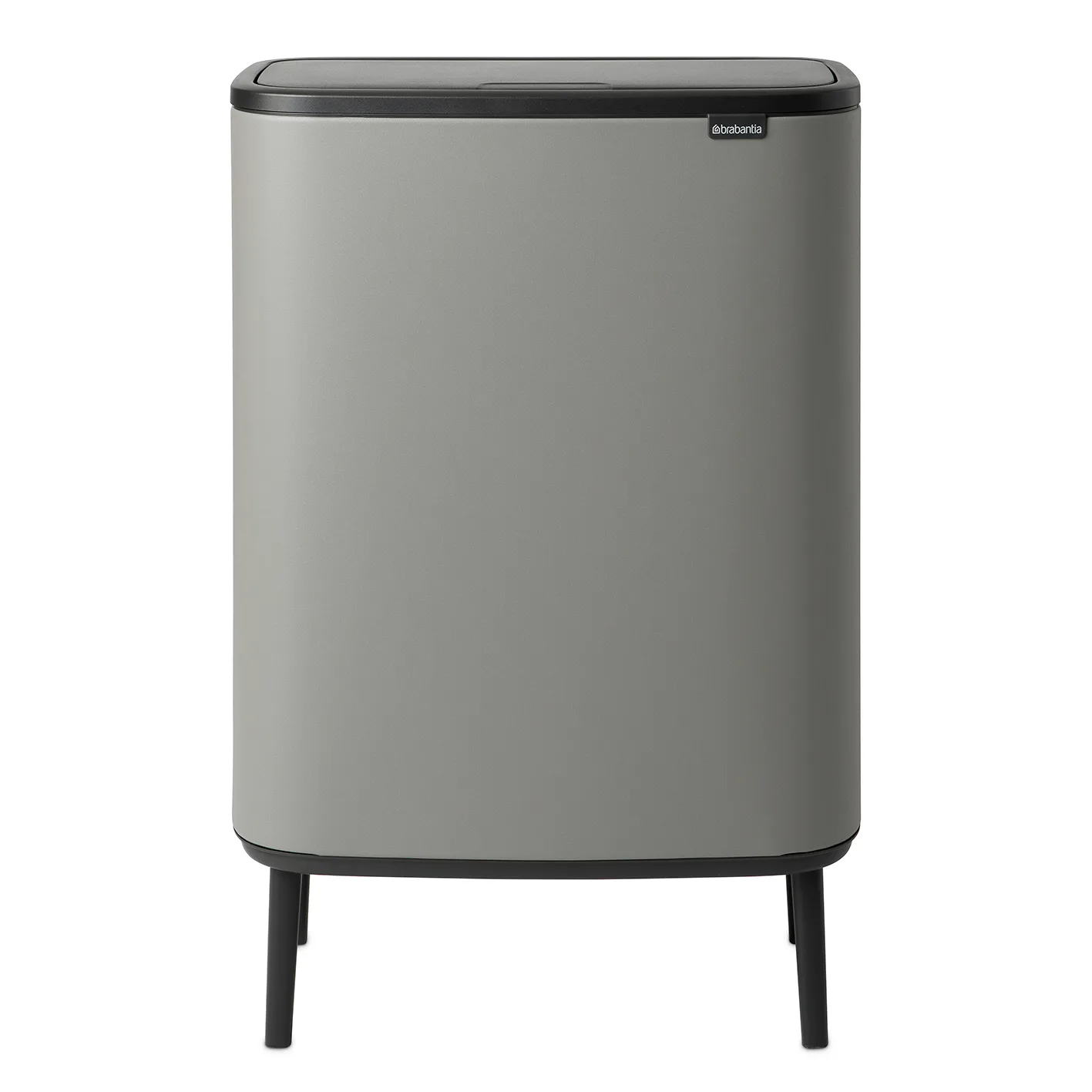 보 터치 빈 휴지통 하이 60 L, Mineral concrete grey Brabantia | 브라반티아