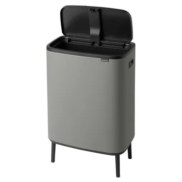 보 터치 빈 휴지통 하이 60 L - Mineral concrete grey - Brabantia | 브라반티아