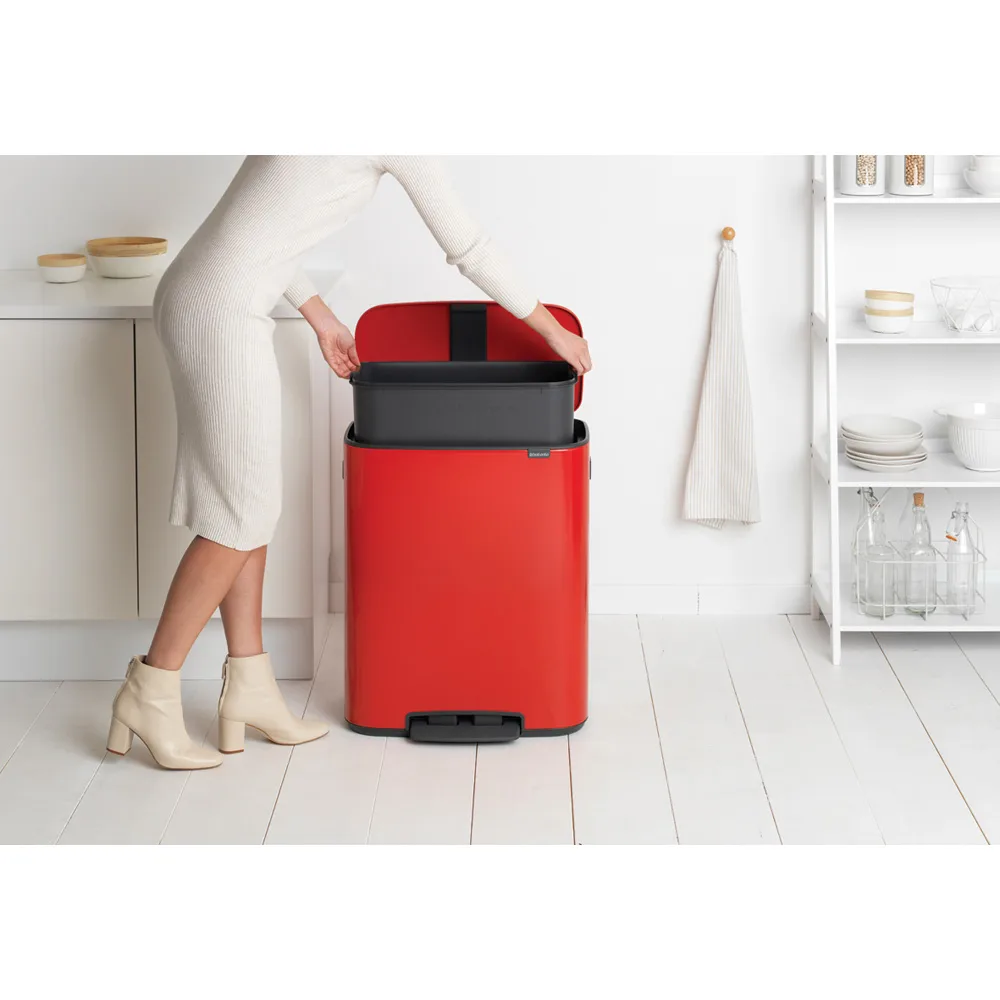 보 페달 빈  60 L, Passion red Brabantia | 브라반티아