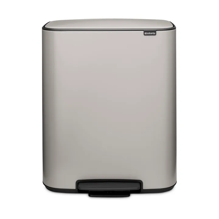 보 페달 빈 휴지통 60 L - Soft Grey - Brabantia | 브라반티아