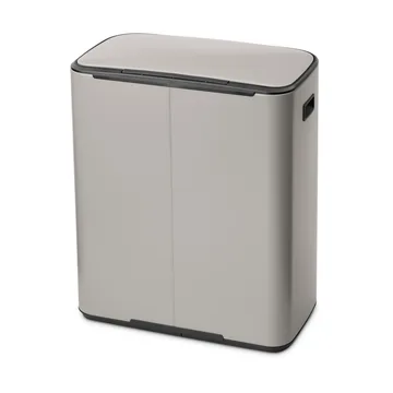 보 페달 빈 휴지통 60 L - Soft Grey - Brabantia | 브라반티아
