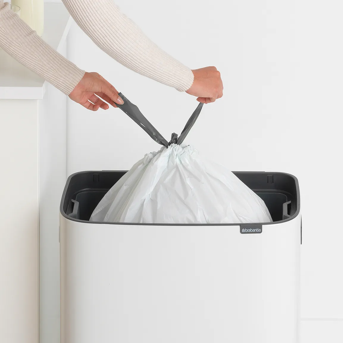 보 터치 빈 휴지통 60 L, White Brabantia | 브라반티아