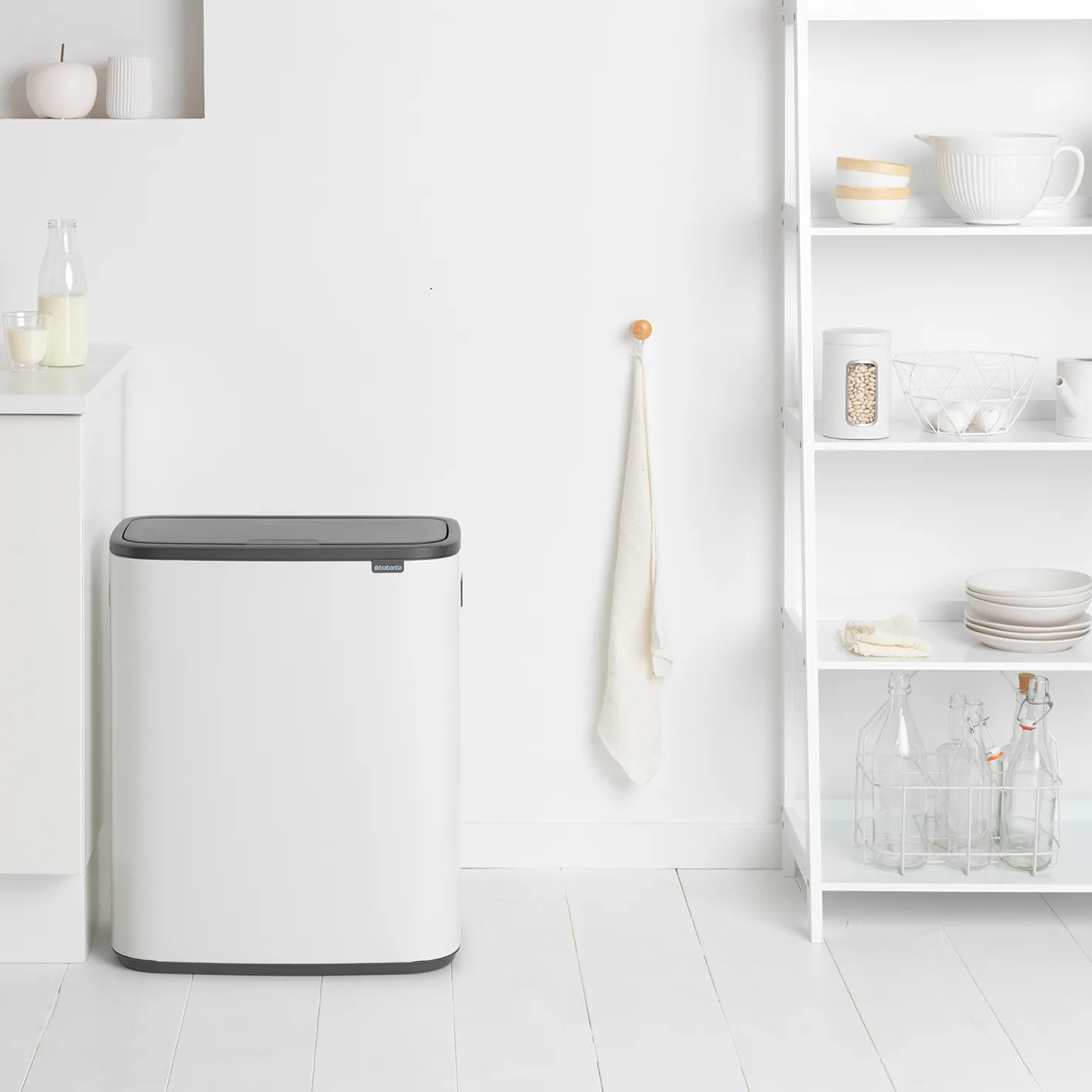 보 터치 빈 휴지통 60 L, White Brabantia | 브라반티아