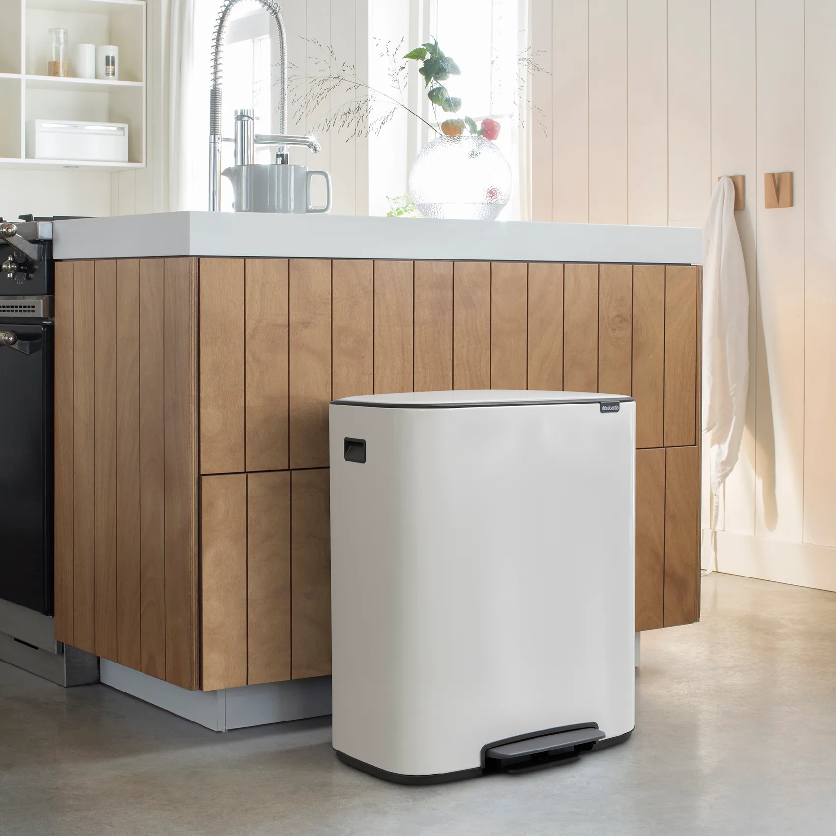 보 페달 빈 휴지통 60 L, white Brabantia | 브라반티아