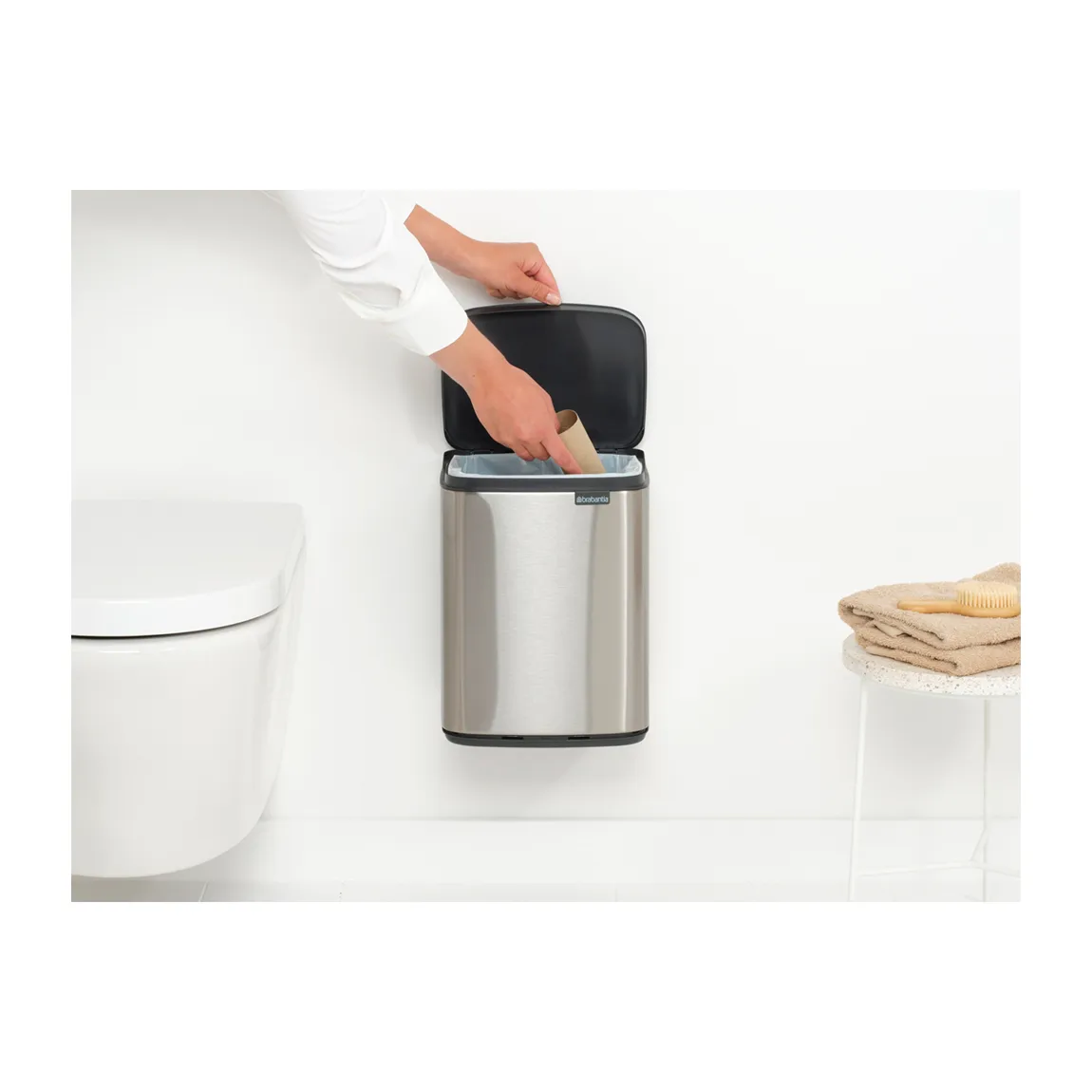 보 휴지통 7 L, Brushed steel - matte Brabantia | 브라반티아
