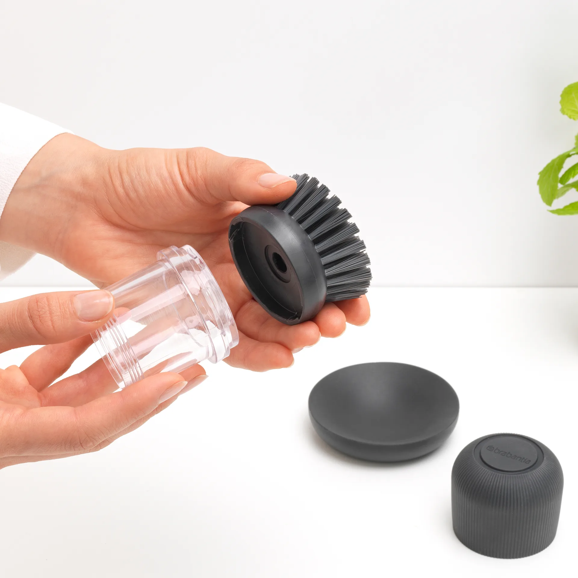 브라반티아 교체용 디쉬 브러쉬 헤드, dark grey Brabantia | 브라반티아