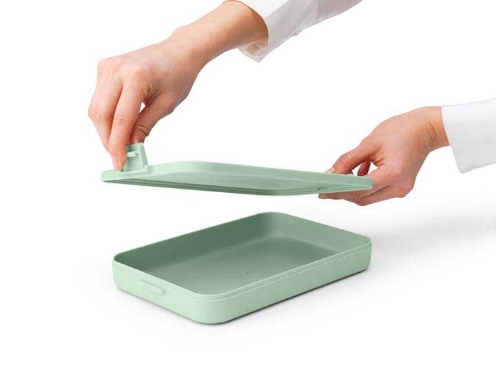 메이크 & 테이크 런치박스 flat. 1.1 L - Jade Green - Brabantia | 브라반티아