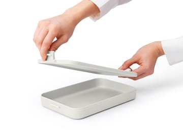메이크 & 테이크 런치박스 flat. 1.1 L - Light grey - Brabantia | 브라반티아