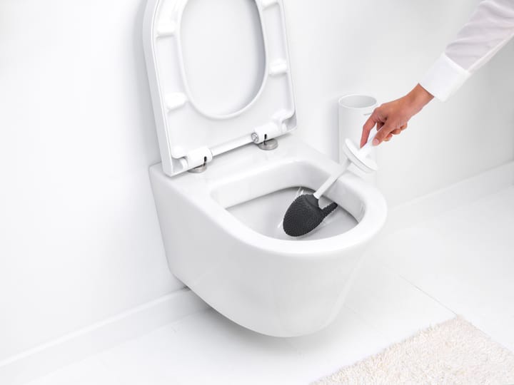 마인드셋 토일렛 브러쉬 & holder, Mineral Fresh White, silicone Brabantia | 브라반티아