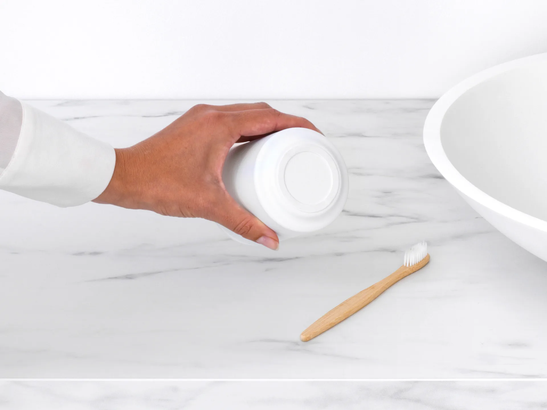 마인드셋 칫솔 holder, Mineral Fresh White Brabantia | 브라반티아