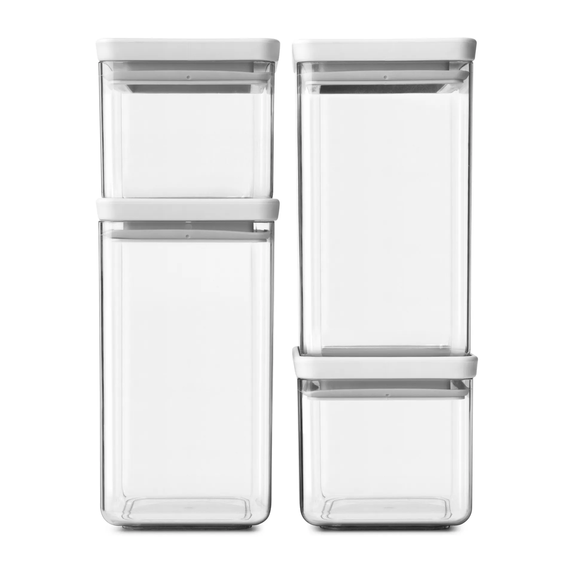 테이스티+ 스퀘어 수납 병 세트, Light grey Brabantia | 브라반티아