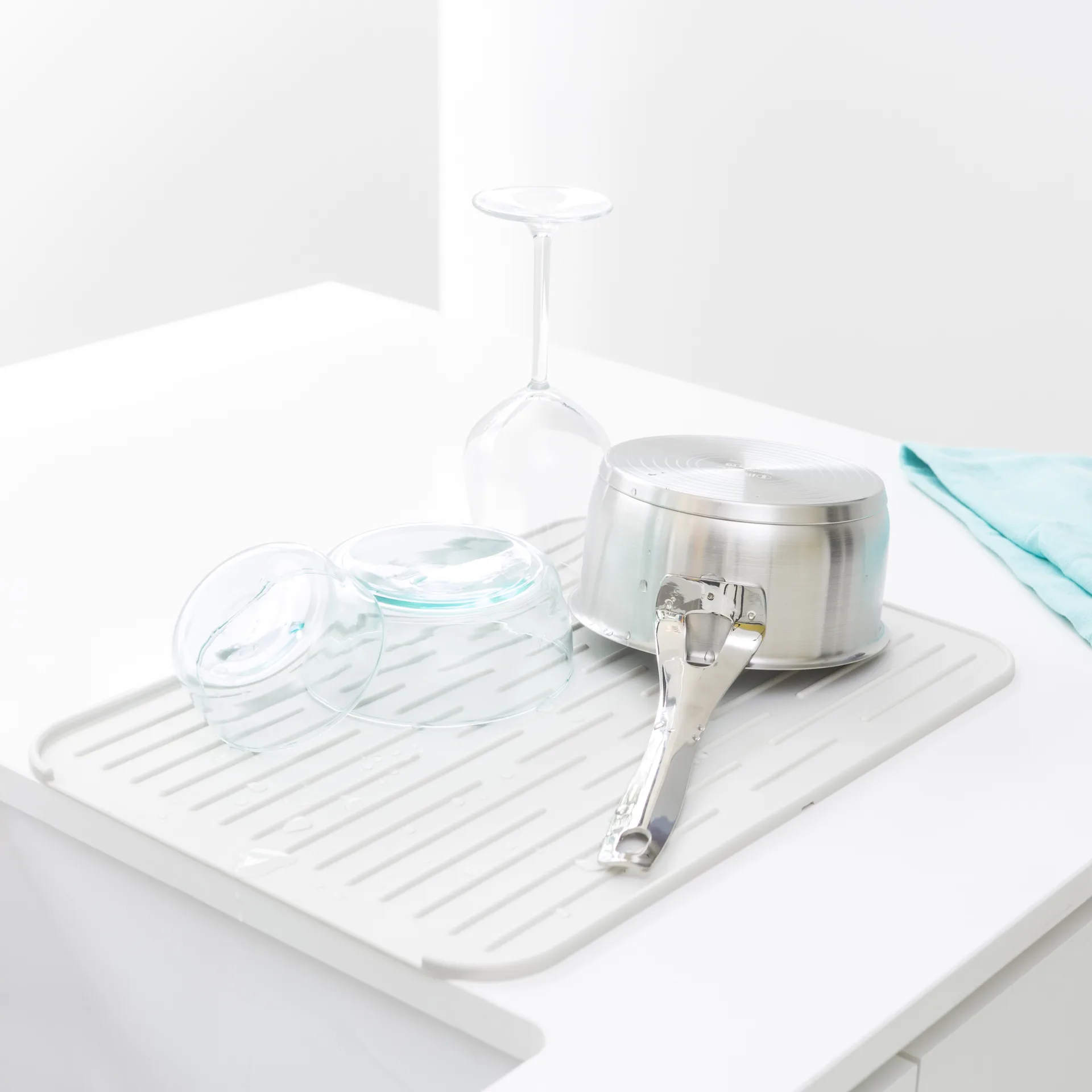 브라반티아 식기 건조 실리콘 매트, light grey Brabantia | 브라반티아