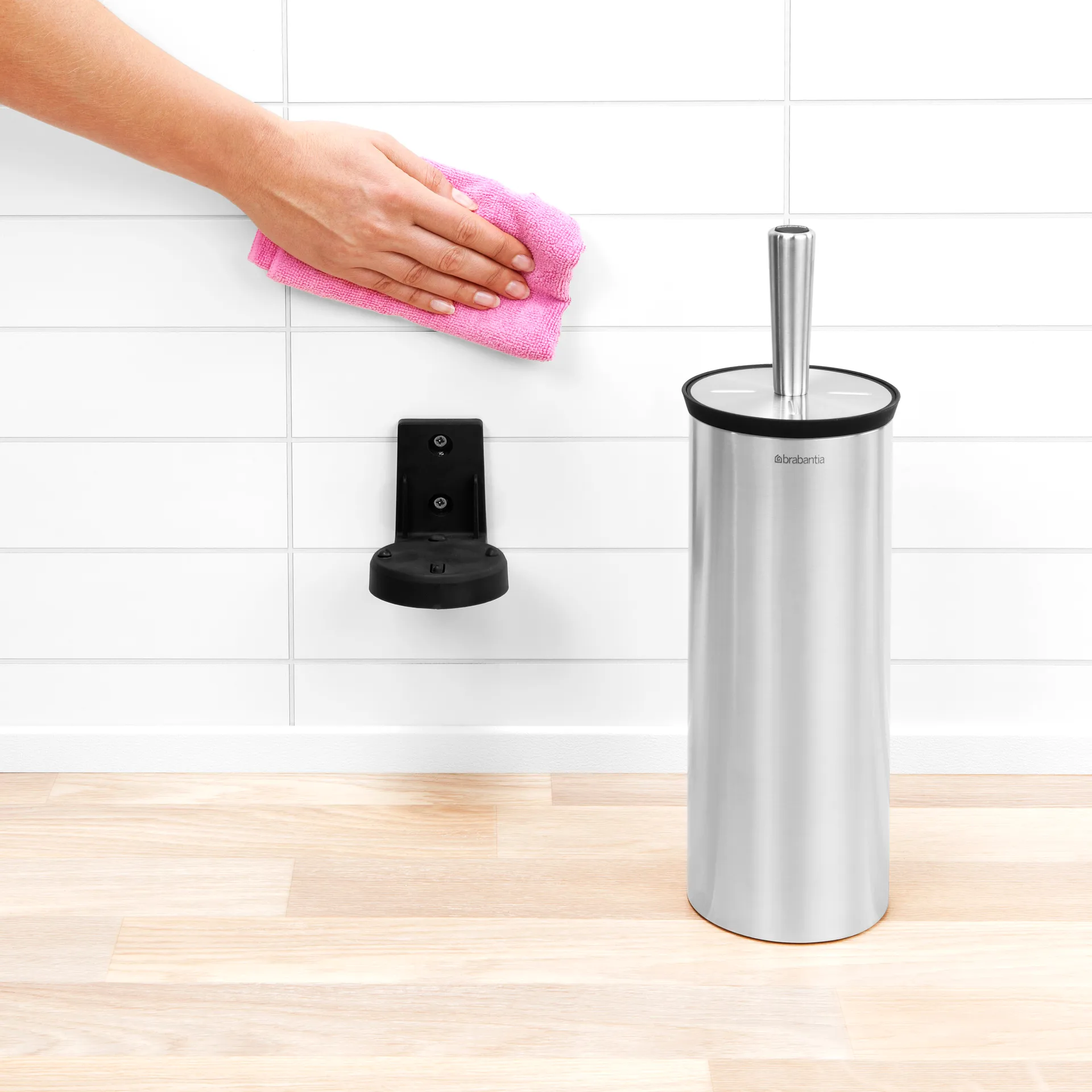 프로필 변기솔 (월 마운팅 포함), matte steel Brabantia | 브라반티아