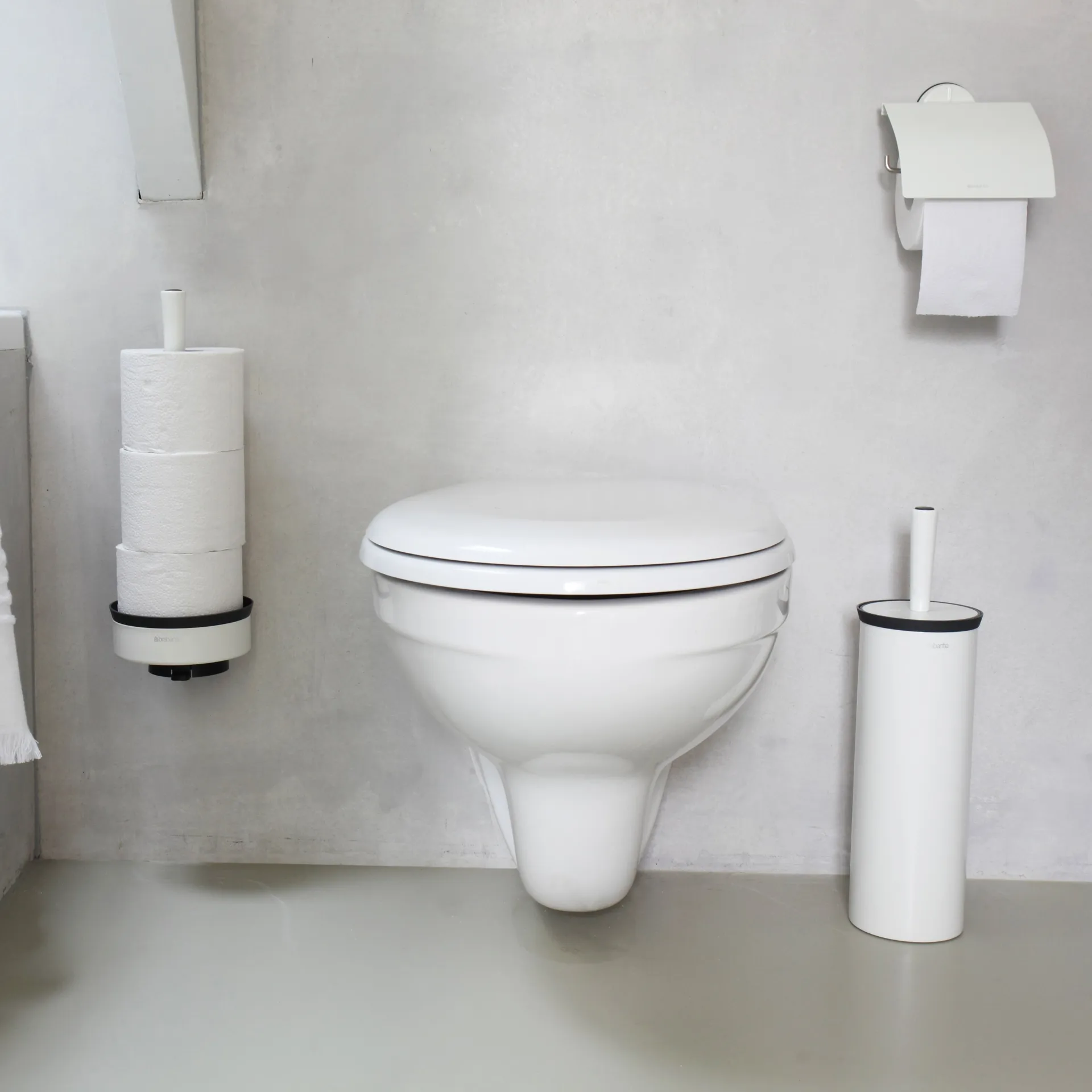 프로필 변기솔 (월 마운팅 포함), pure white Brabantia | 브라반티아