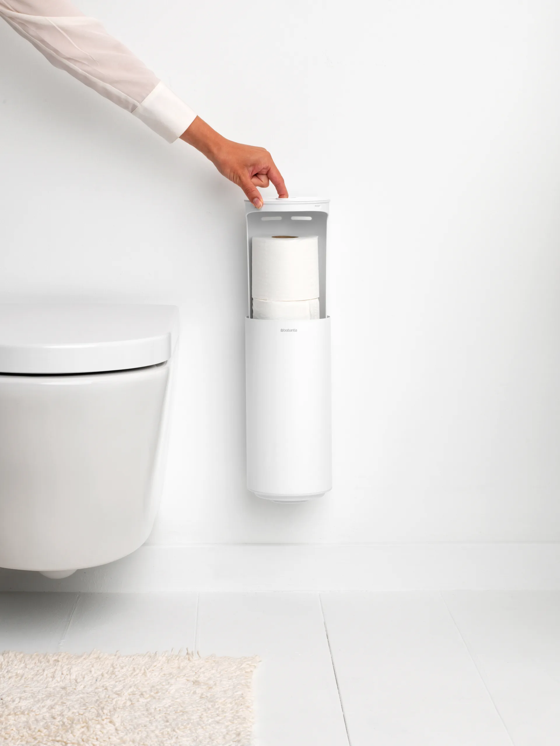 마인드셋 토일렛 roll holder, Mineral Fresh White Brabantia | 브라반티아