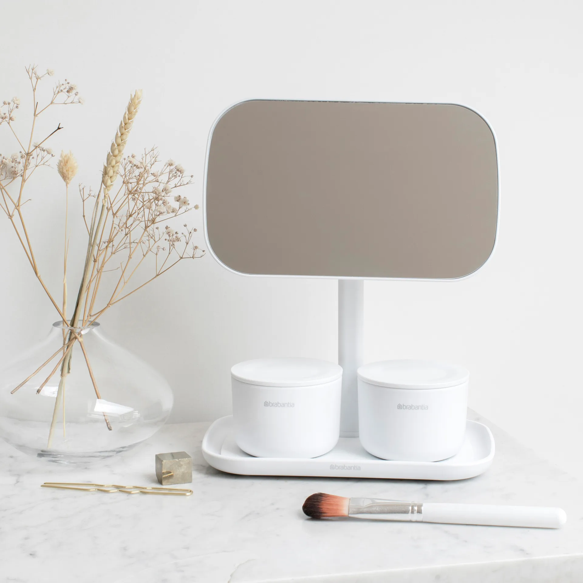 리뉴 수납 탁상 거울, white Brabantia | 브라반티아
