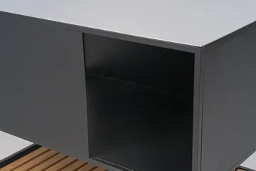 프렙 야외 주방 베이스 캐비닛 110x90x70 cm - Black - Brafab