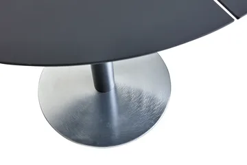 피스 비스트로 카페 테이블 Ø80 cm 앤트러사이트 - Brafab