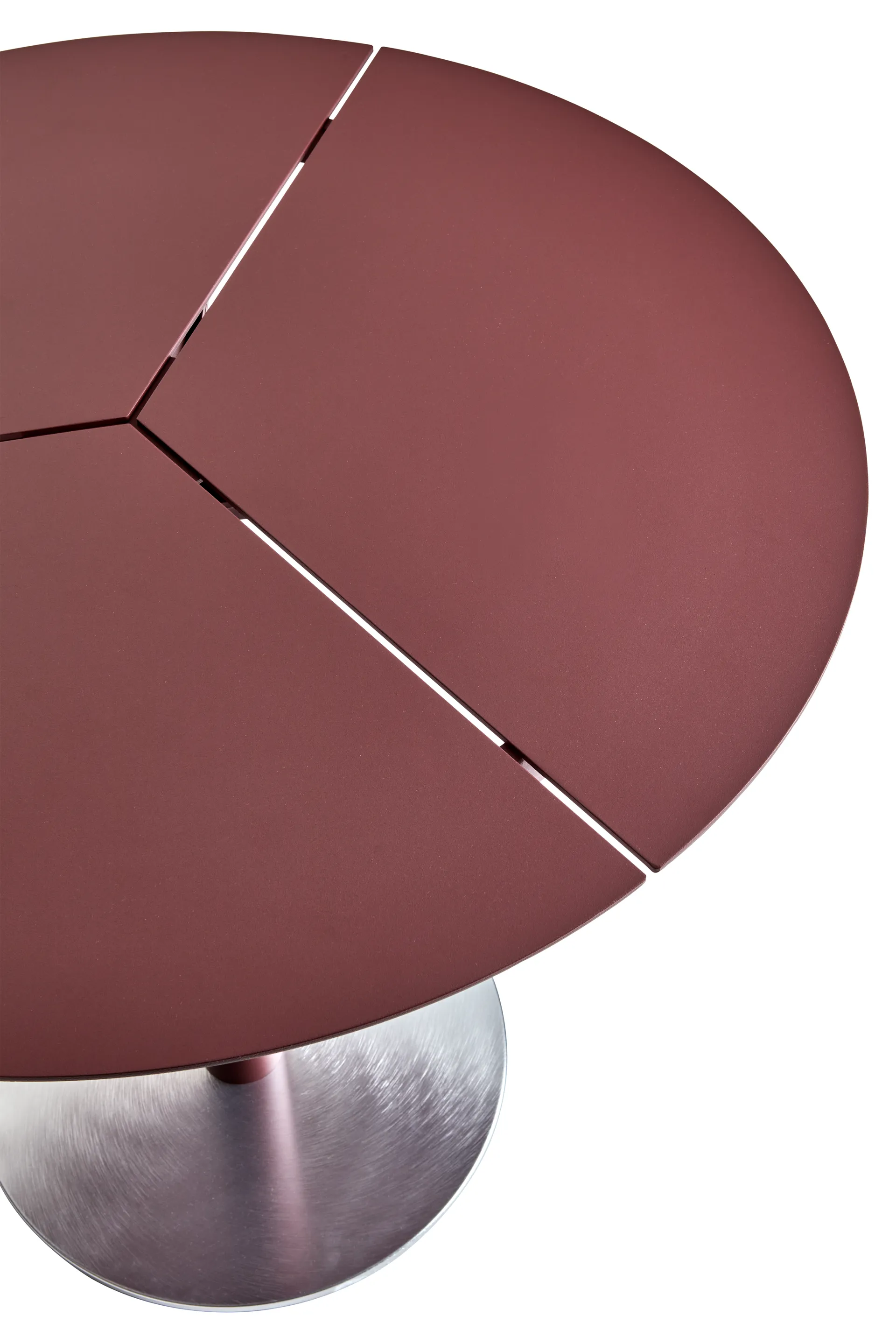 피스 비스트로 카페 테이블 Ø80 cm 진 레드 Brafab