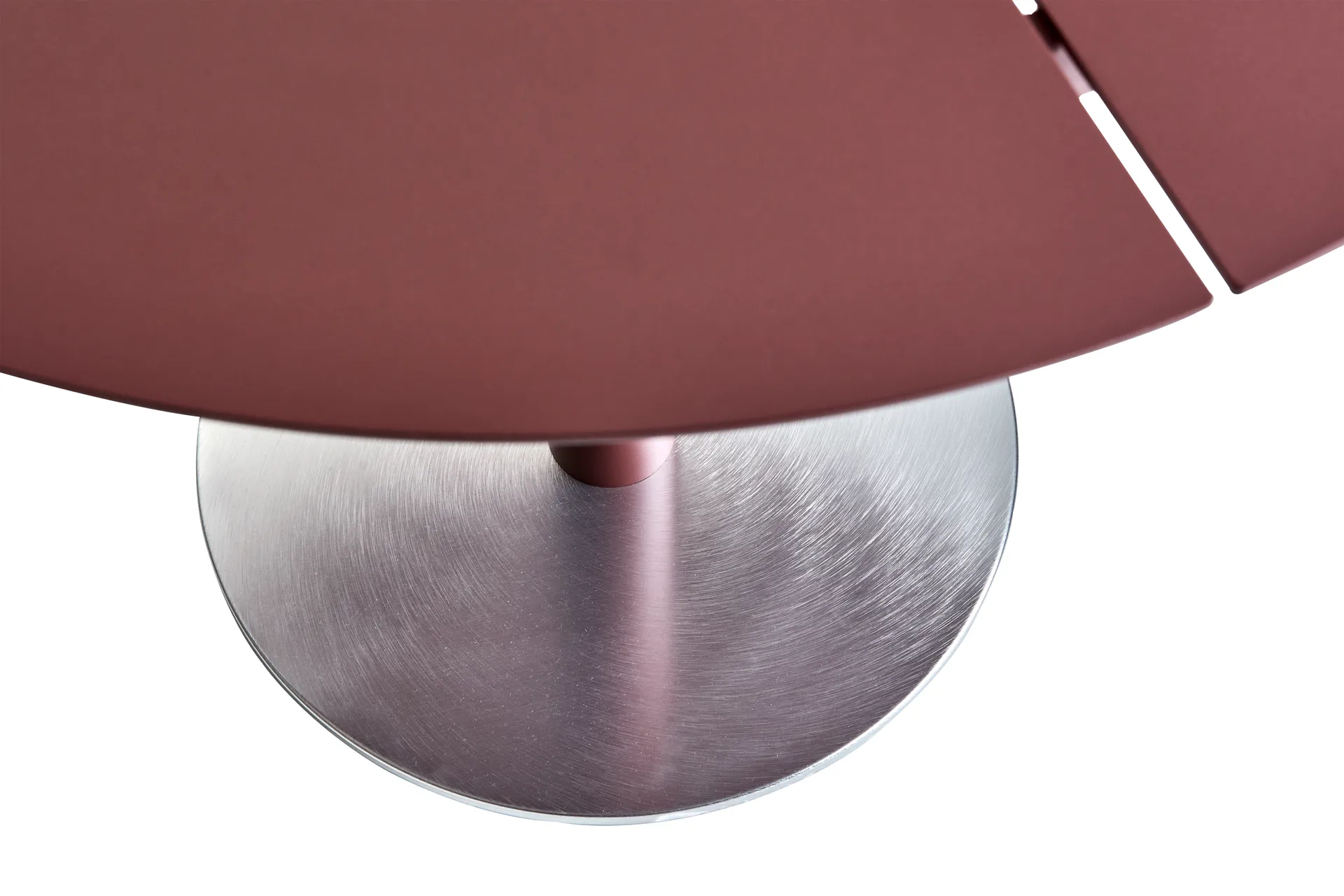 피스 비스트로 카페 테이블 Ø80 cm 진 레드 Brafab