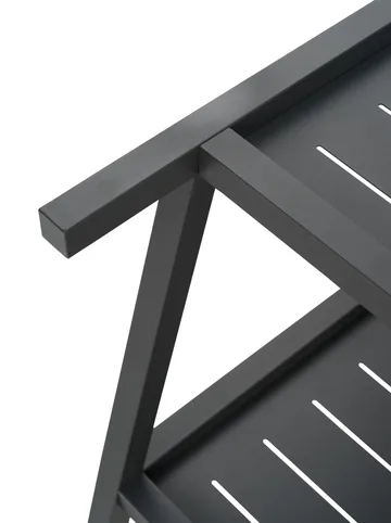 삼바로 서빙 트롤리 86x49x69 cm - Anthracite - Brafab