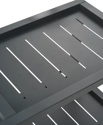 삼바로 서빙 트롤리 86x49x69 cm - Anthracite - Brafab