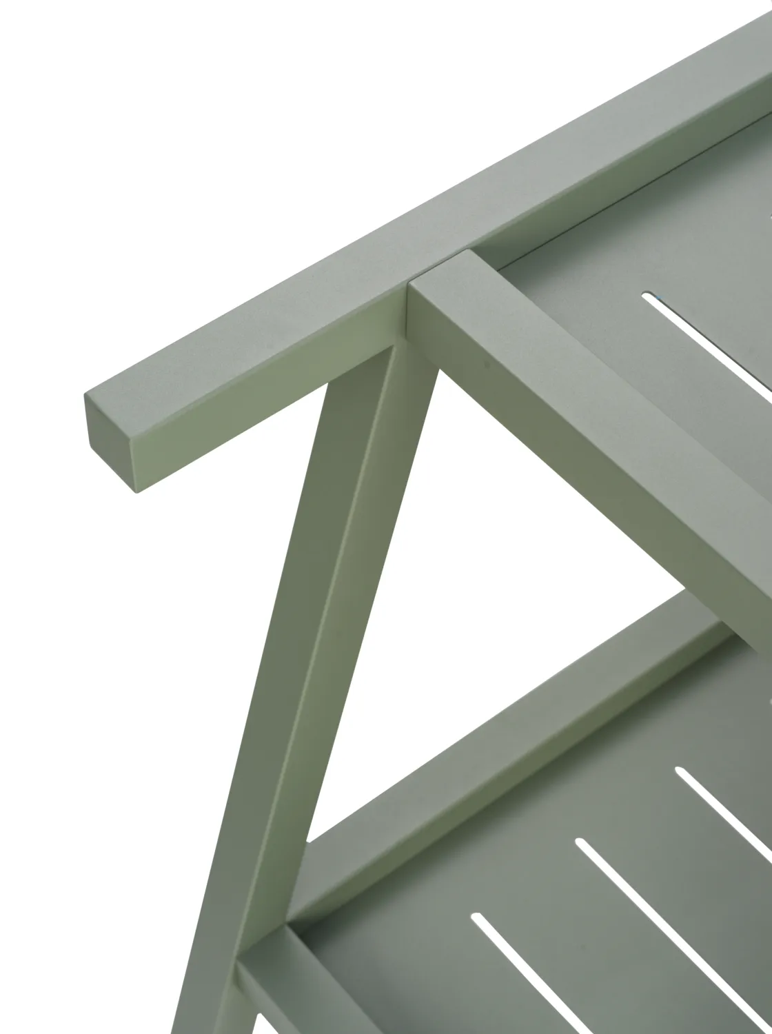 삼바로 서빙 트롤리 86x49x69 cm, Dusty green Brafab