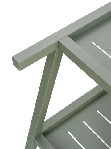 삼바로 서빙 트롤리 86x49x69 cm - Dusty green - Brafab