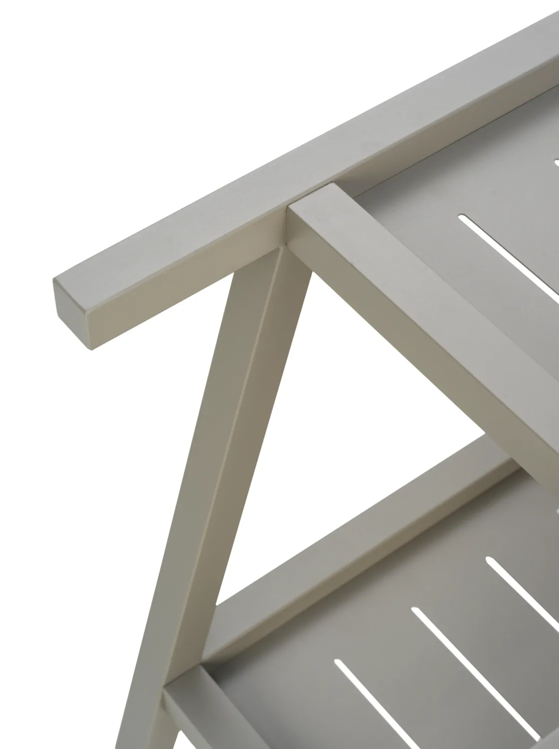 삼바로 서빙 트롤리 86x49x69 cm, Khaki Brafab