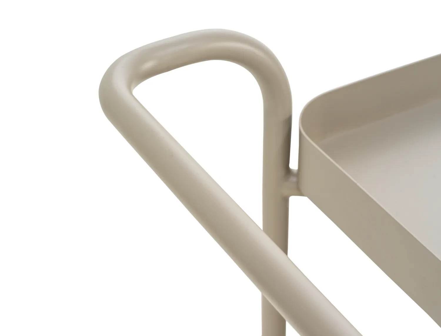 트롤리 서빙 카트 88x59 cm, Khaki Brafab