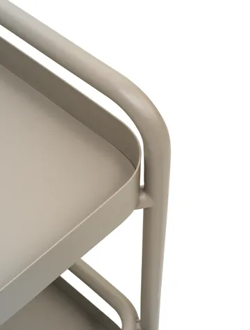 트롤리 서빙 카트 88x59 cm - Khaki - Brafab